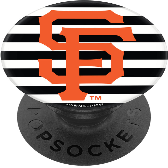 PopSocket PopGrip with San Francisco Giants Primary Logo with Stripes