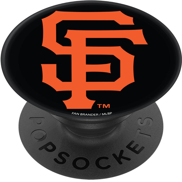 PopSocket PopGrip with San Francisco Giants Primary Logo on Team Color Background