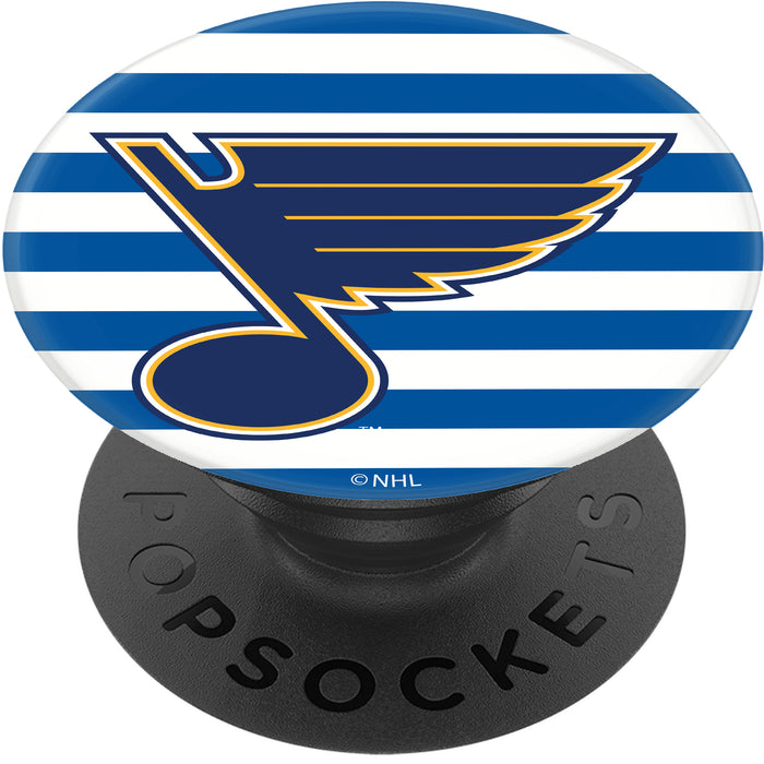 PopSocket PopGrip with St. Louis Blues Stripes