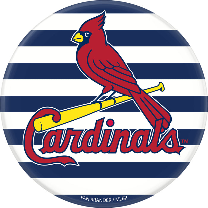 PopSocket PopGrip with St. Louis Cardinals Primary Logo with Stripes