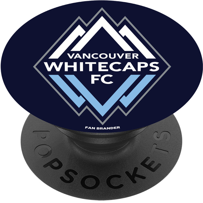 PopSocket PopGrip with Vancouver Whitecaps FC Team Color Background