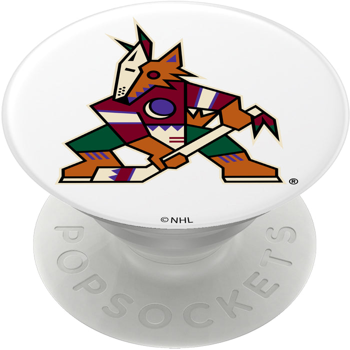PopSocket PopGrip with Arizona Coyotes Primary Logo