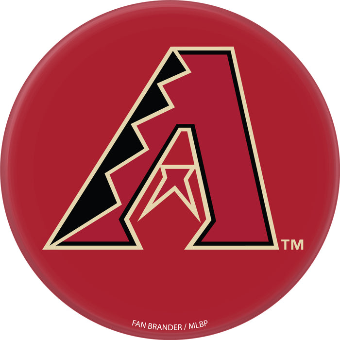 PopSocket PopGrip with Arizona Diamondbacks Primary Logo on Team Color Background