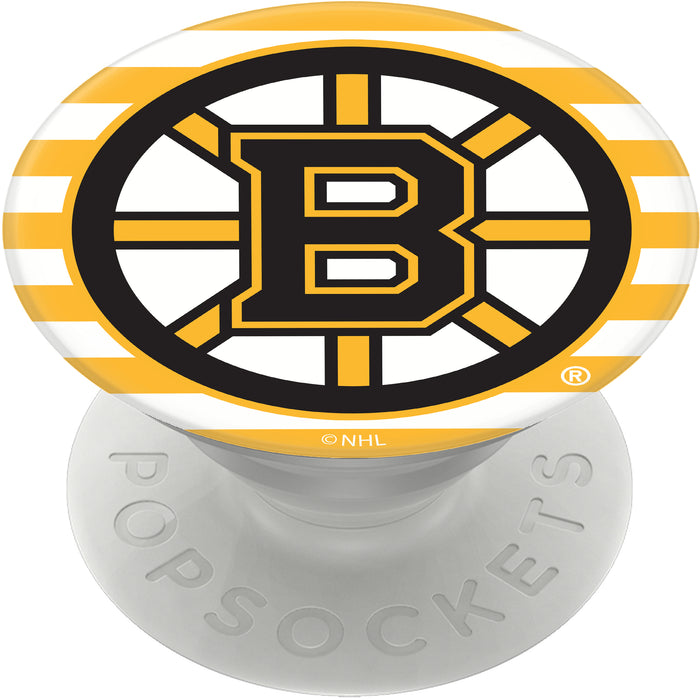 PopSocket PopGrip with Boston Bruins Stripes