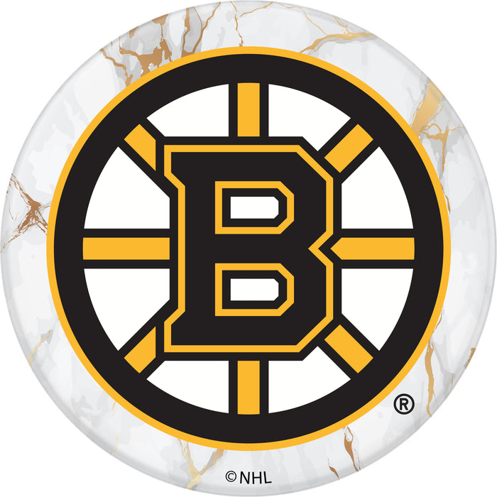 PopSocket PopGrip with Boston Bruins White Marble design