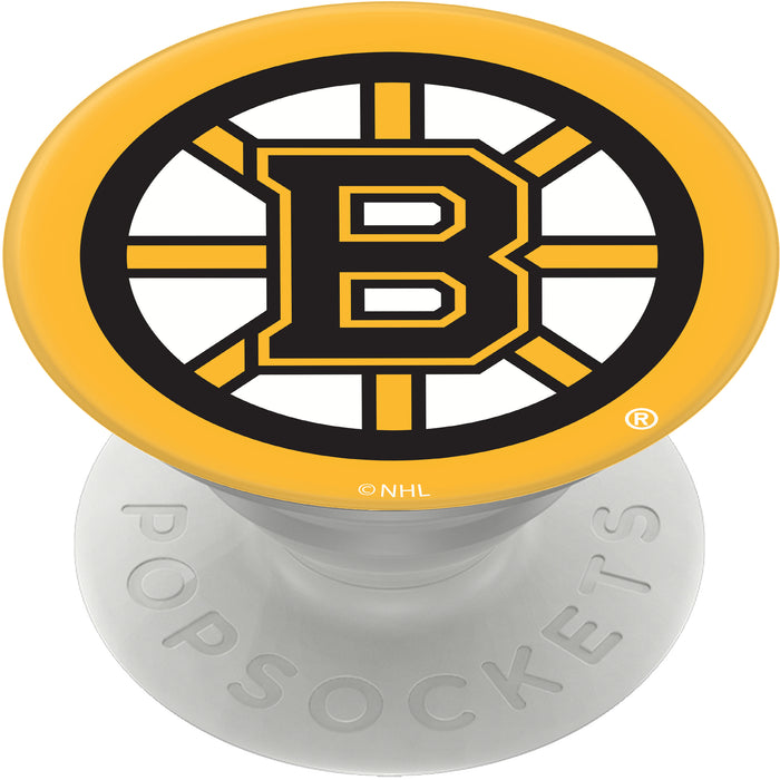 PopSocket PopGrip with Boston Bruins Team Color Background