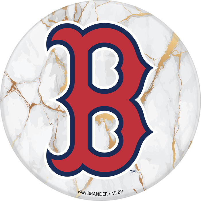 PopSocket PopGrip with Boston Red Sox White Marble design