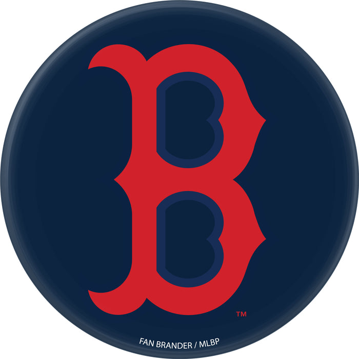 PopSocket PopGrip with Boston Red Sox Primary Logo on Team Color Background