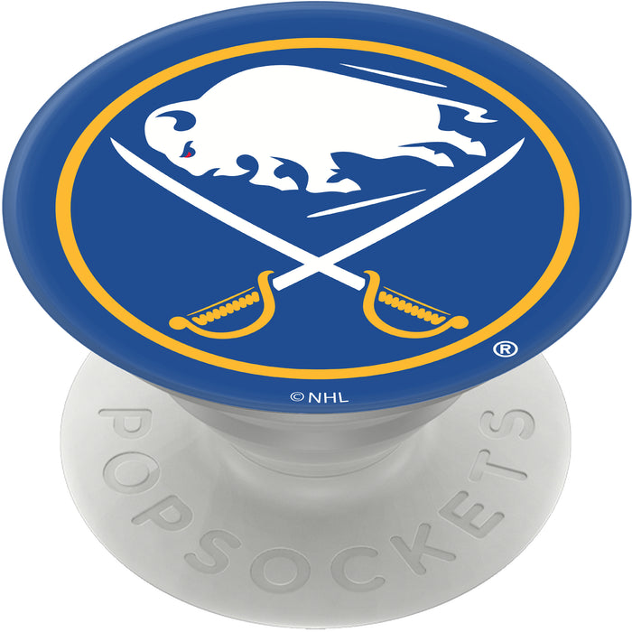 PopSocket PopGrip with Buffalo Sabres Team Color Background
