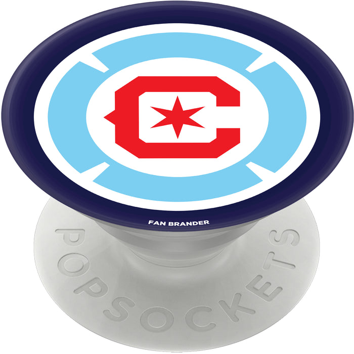 PopSocket PopGrip with Chicago Fire Team Color Background
