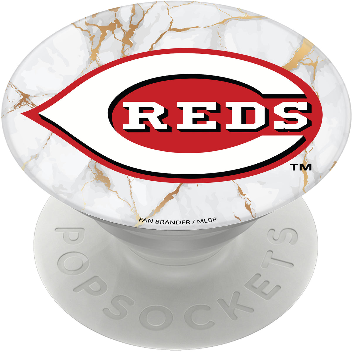 PopSockets White San Diego Padres Stripes Design PopGrip