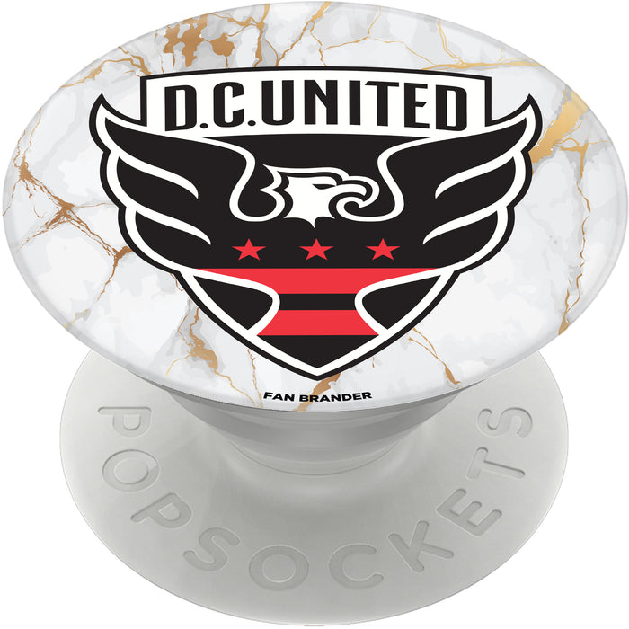 PopSocket PopGrip with  D.C. United White Marble design