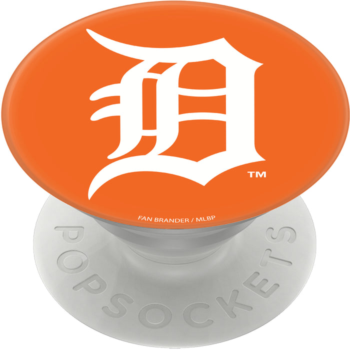 PopSocket PopGrip with Detroit Tigers Primary Logo on Team Color Background
