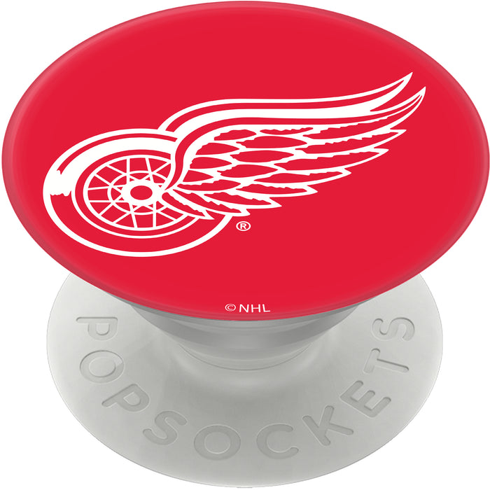 PopSocket PopGrip with Detroit Red Wings Team Color Background