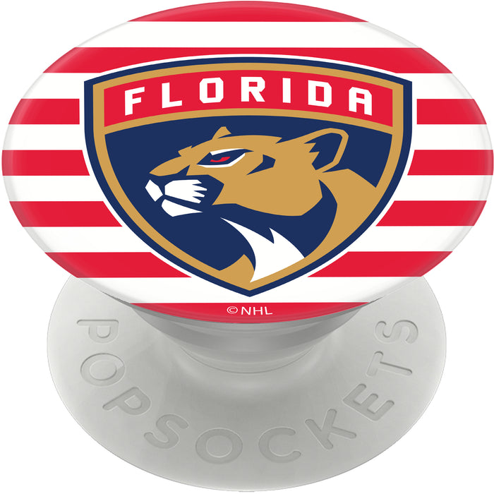 PopSocket PopGrip with Florida Panthers Stripes