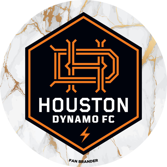 PopSocket PopGrip with  Houston Dynamo White Marble design