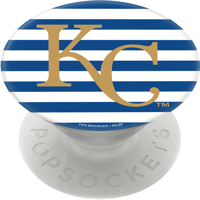 PopSocket PopGrip with Kansas City Royals Primary Logo with Stripes