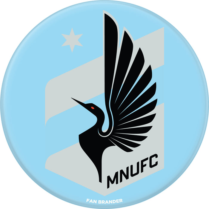 PopSocket PopGrip with Minnesota United FC Team Color Background