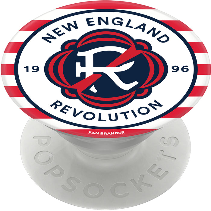 PopSocket PopGrip with New England Revolution Stripes