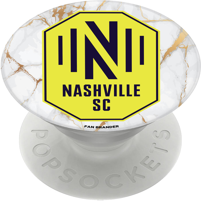 PopSocket PopGrip with  Nashville SC White Marble design