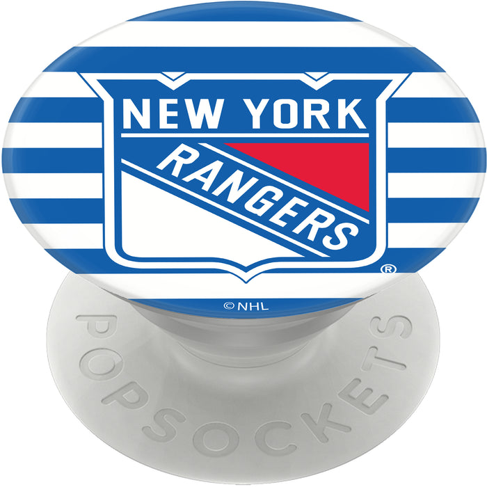 PopSocket PopGrip with New York Rangers Stripes