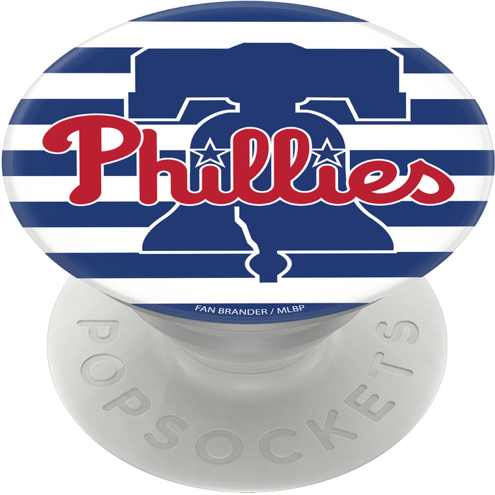 PopSocket PopGrip with Philadelphia Phillies Primary Logo with Stripes