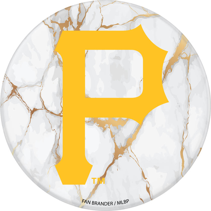 PopSocket PopGrip with Pittsburgh Pirates White Marble design