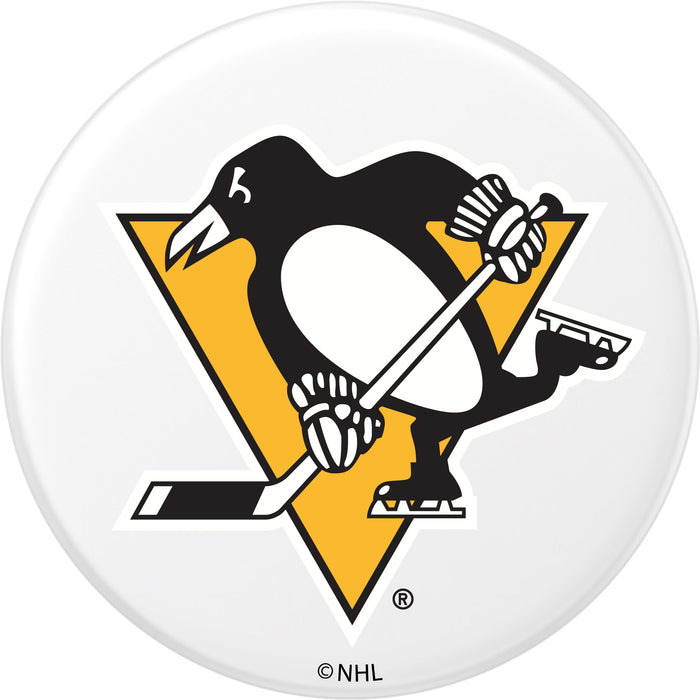 PopSocket PopGrip with Pittsburgh Penguins Primary Logo