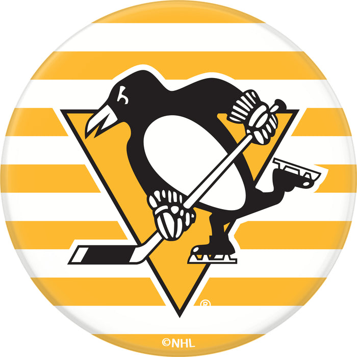 PopSocket PopGrip with Pittsburgh Penguins Stripes