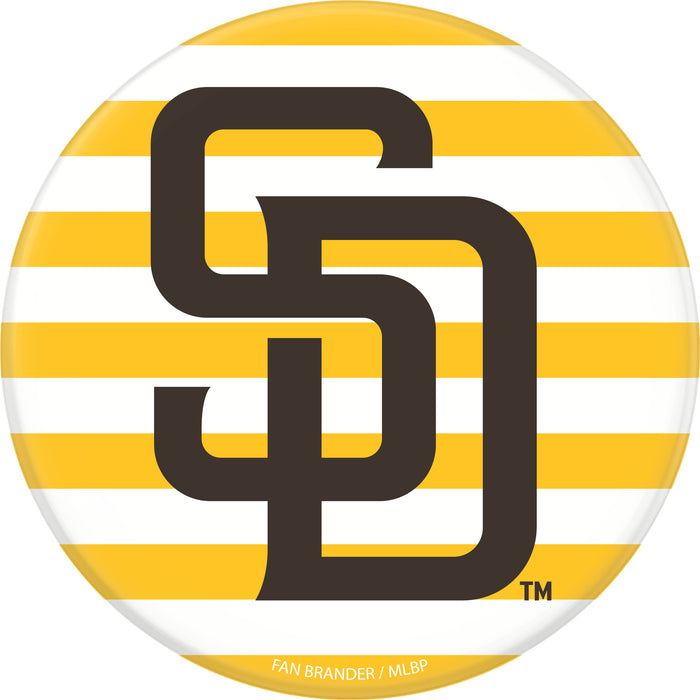 PopSocket PopGrip with San Diego Padres Primary Logo with Stripes