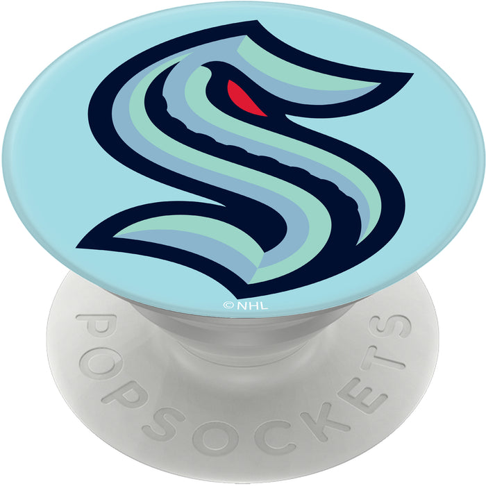 PopSocket PopGrip with Seattle Kraken Team Color Background
