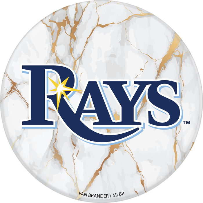 PopSocket PopGrip with Tampa Bay Rays White Marble design