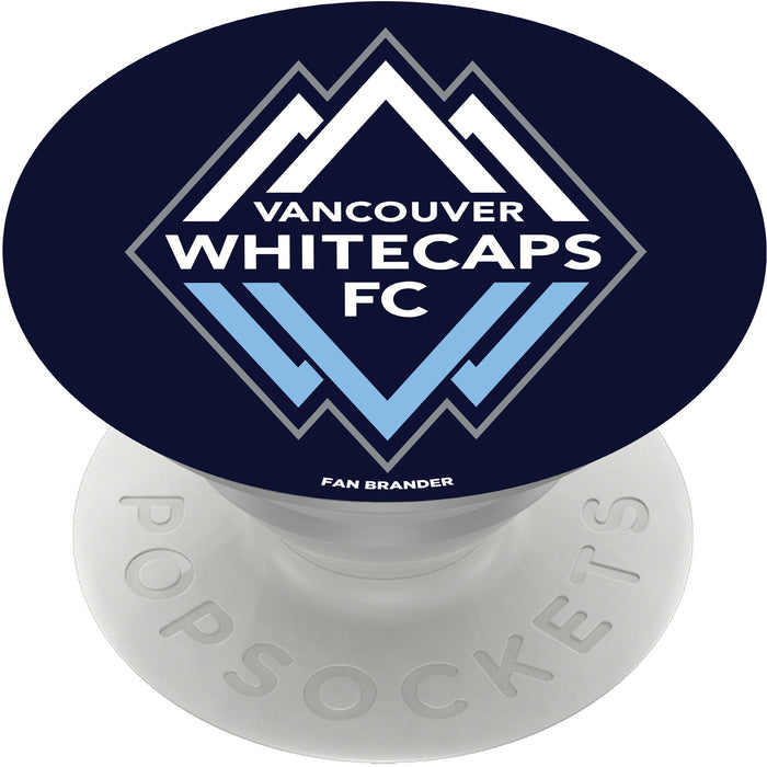 PopSocket PopGrip with Vancouver Whitecaps FC Team Color Background