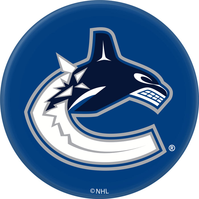 PopSocket PopGrip with Vancouver Canucks Team Color Background