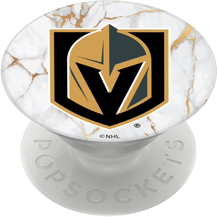 PopSocket PopGrip with Vegas Golden Knights White Marble design