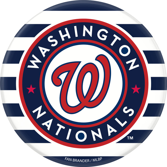 PopSocket PopGrip with Washington Nationals Primary Logo with Stripes