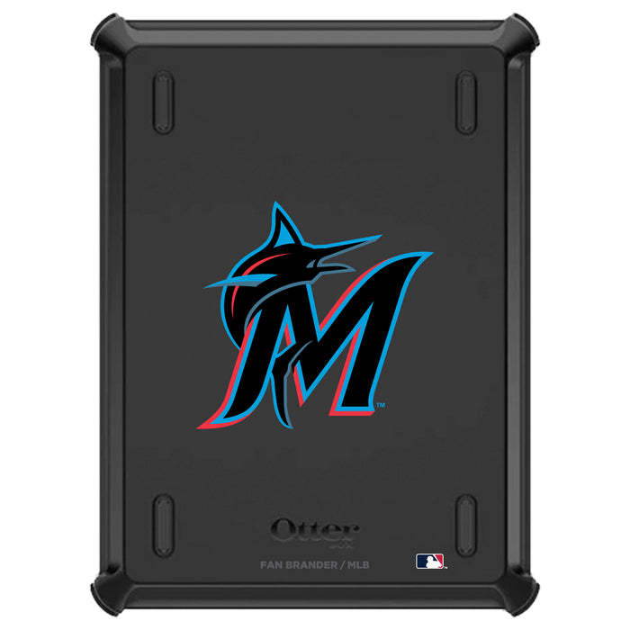 OtterBox Defender iPad case with Miami Marlins Secondary Logo