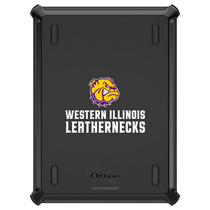 OtterBox Defender iPad case with Western Illinois University Leathernecks Primary Logo