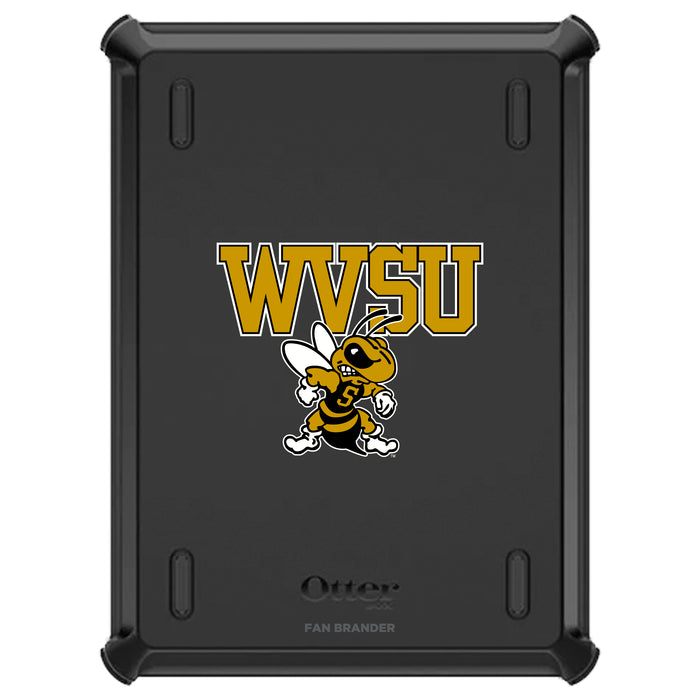 OtterBox Defender iPad case with West Virginia State Univ Yellow Jackets Primary Logo