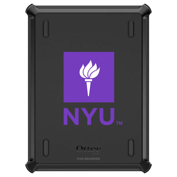 OtterBox Defender iPad case with NYU Primary Logo