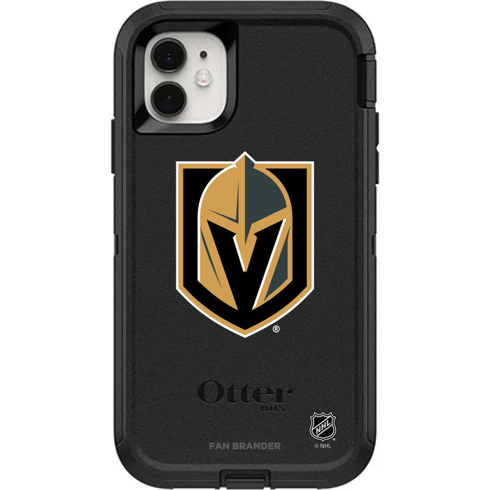 OtterBox Black Phone case with Vegas Golden Knights Primary Logo