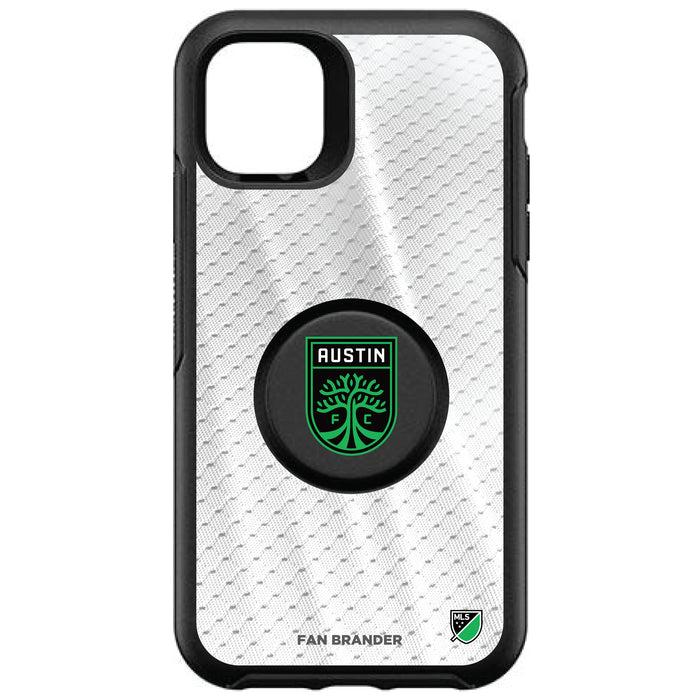 OtterBox Otter + Pop symmetry Phone case with Austin FC Primary Logo with Jersey design