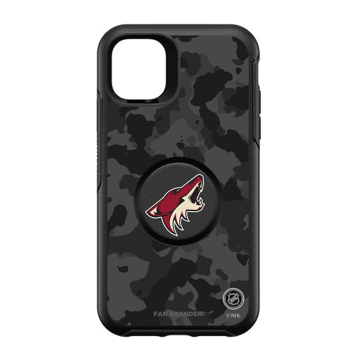 OtterBox Otter + Pop symmetry Phone case with Arizona Coyotes Urban Camo design