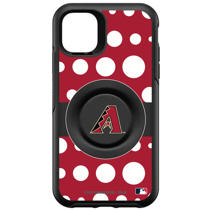 OtterBox Otter + Pop symmetry Phone case with Arizona Diamondbacks Polka Dots design
