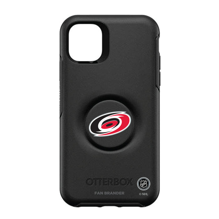 OtterBox Otter + Pop symmetry Phone case with Carolina Hurricanes Primary Logo