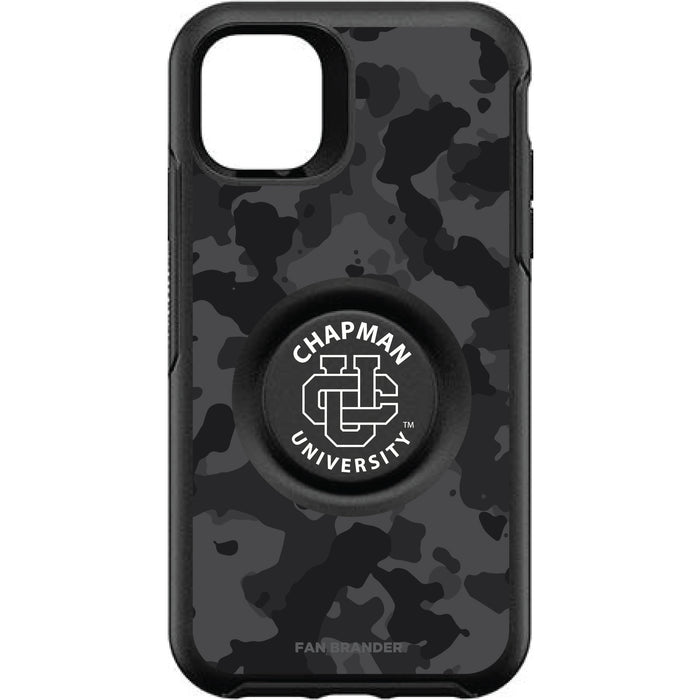 OtterBox Otter + Pop symmetry Phone case with Chapman Univ Panthers Urban Camo background