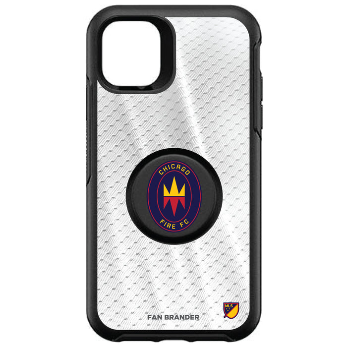 OtterBox Otter + Pop symmetry Phone case with Chicago Fire Primary Logo with Jersey design