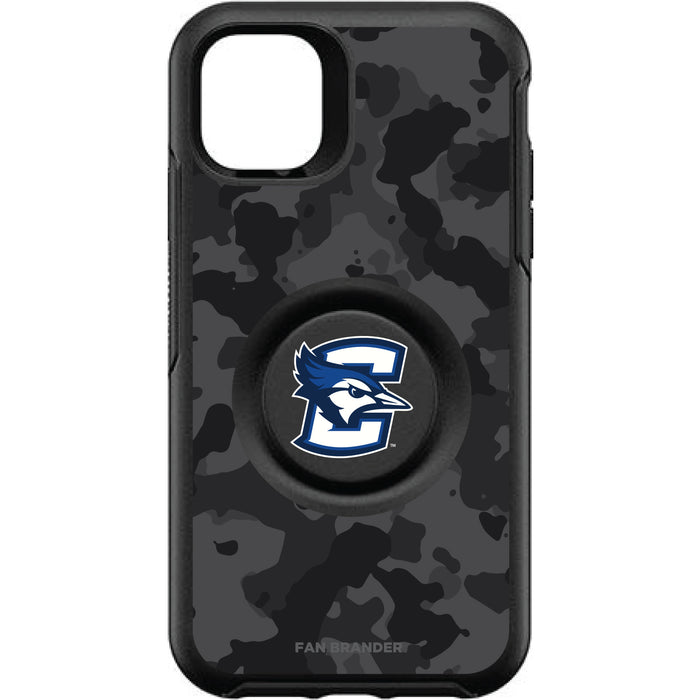 OtterBox Otter + Pop symmetry Phone case with Creighton University Bluejays Urban Camo background