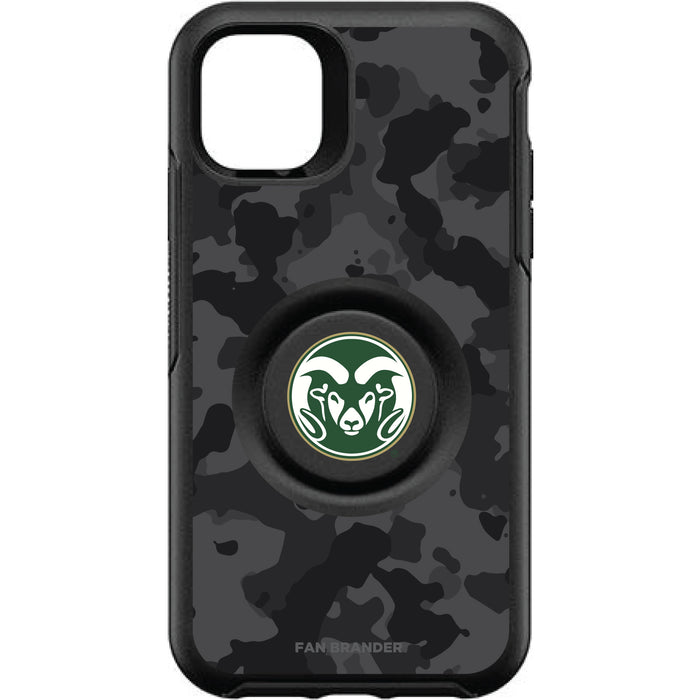 OtterBox Otter + Pop symmetry Phone case with Colorado State Rams Urban Camo background