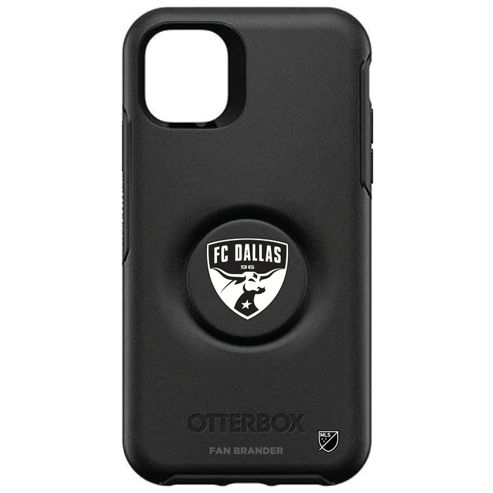 OtterBox Otter + Pop symmetry Phone case with FC Dallas Urban Primary Logo in Black and White